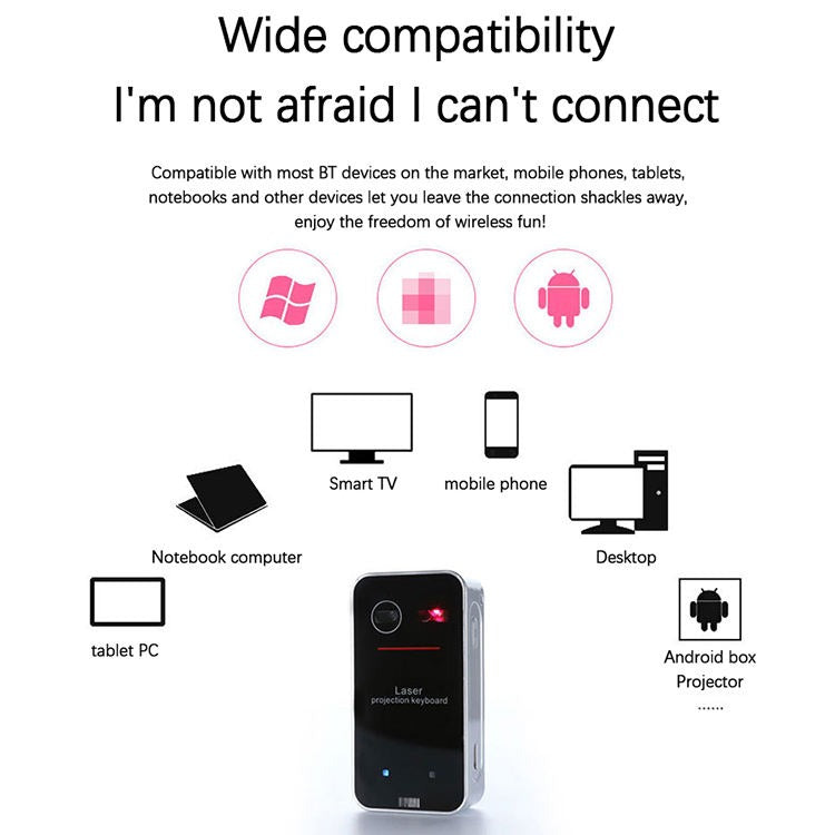 لوحة مفاتيح الإسقاط بالليزر