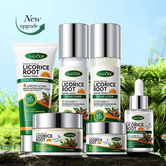 Serene Licorice Root Whitening Skin Care Set (Original)