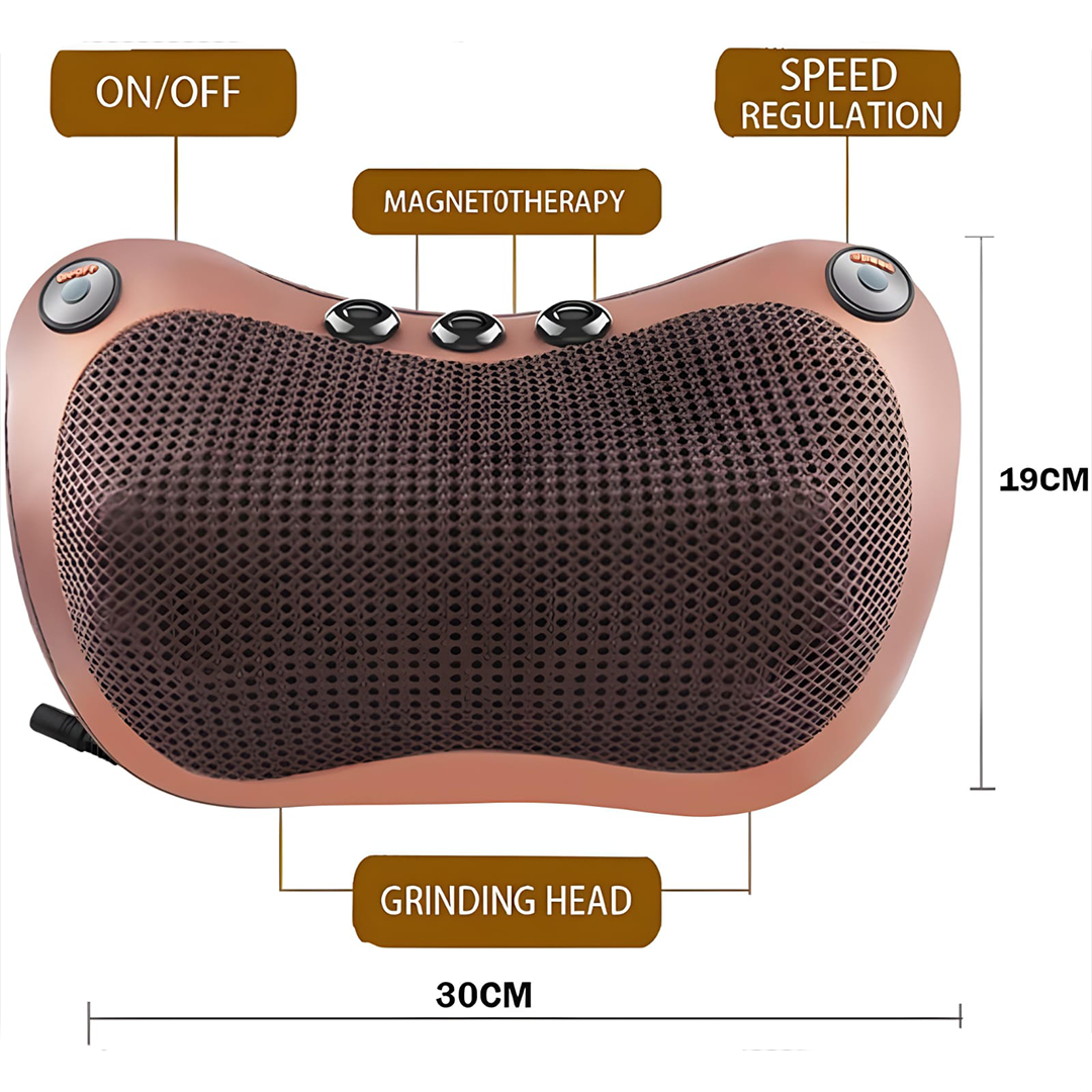 وسادة تدليك الرقبة والجسم الهادئة