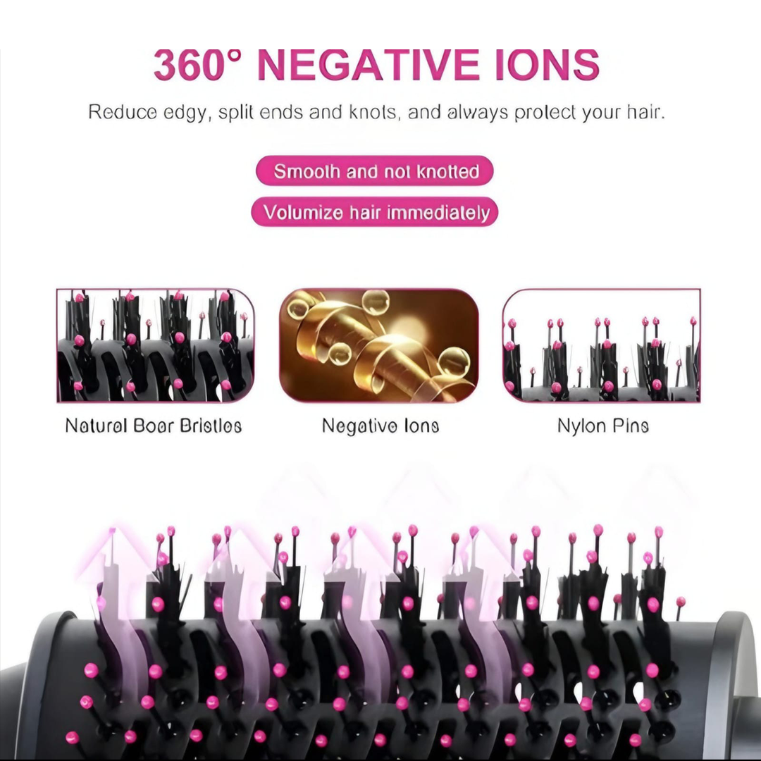 فرشاة الهواء الساخن سيرين (5 في 1)