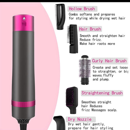 فرشاة الهواء الساخن سيرين (5 في 1)