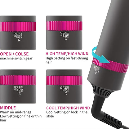 فرشاة الهواء الساخن سيرين (5 في 1)