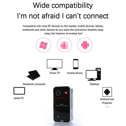 لوحة مفاتيح الإسقاط بالليزر