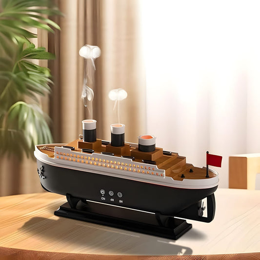 Titanic Steam Ship Design Humidifier Diffuser for Home